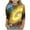 10-Yellow, variant on ZTKWD Shirts for Boys Girls Kids 3D Graphic Casual Crewneck 3/4 Sleeve Tops Tees for Teens 6-16 Years