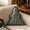 Green, variant on Vintage Checkered Christmas Tree Shaped Throw Pillow with Ruffled Edge, Soft Stuffed Cushion for Sofa Couch Bedroom Holiday Home Decor, Red Green, 14.6x13.8 in