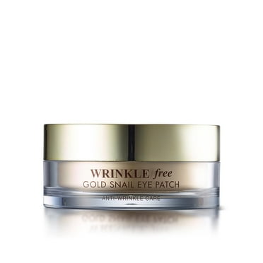 Madnice Gold & Snail Mucin Eye Patch, Anti-Aging Under Eye Mask, 60 Sheets - Korean Skin Care