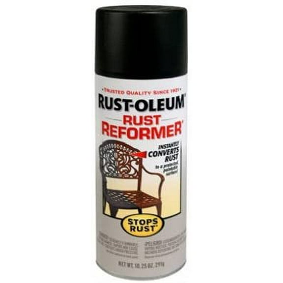 Stops Rust Stops Rust Protective Paint - Indoor/Outdoor, Oil Base - 10.25 oz, Black