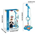 thumbnail image 3 of Kids Microphone With Stand Microphone For Kids Karaoke Machine For Girls Toddler Microphones Kid Microphones For Singing Musical Toy For Fun Sound Effects-B, 3 of 4