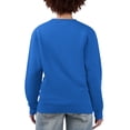 thumbnail image 2 of Women's G-III 4Her by Carl Banks Royal New York Mets Flowers Graphic Pullover Sweatshirt, 2 of 2