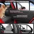thumbnail image 2 of Cubierta Impermeable para Asiento Trasero de Perro DIAMOOKY, Capacidad 190kg, 2 of 8