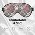 thumbnail image 5 of Uemuo Rose Flowers Pattern Sleep Eye Mask - Light Blocking Sleep Mask Blocking Out Light Perfectly, Soft and Comfortable Night Eye Mask, Eye Blinder, 5 of 7