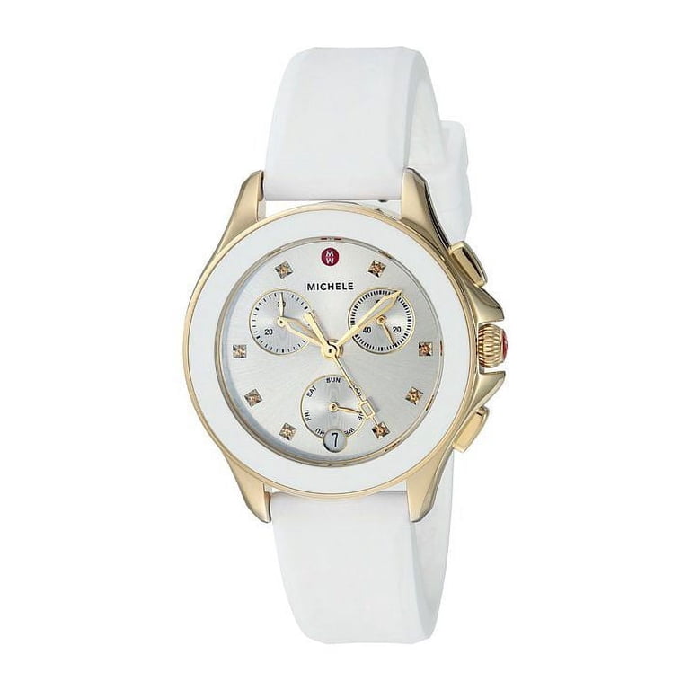 MICHELE Women\'s Cape Analog Quartz White Watch MWW27A000021 | Michele Cape | Womens Quartz Watch main image 2