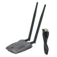 thumbnail image 2 of USB   Adapter, 2.4GHz Dual External Antennas USB   Card  for Laptop, 2 of 8