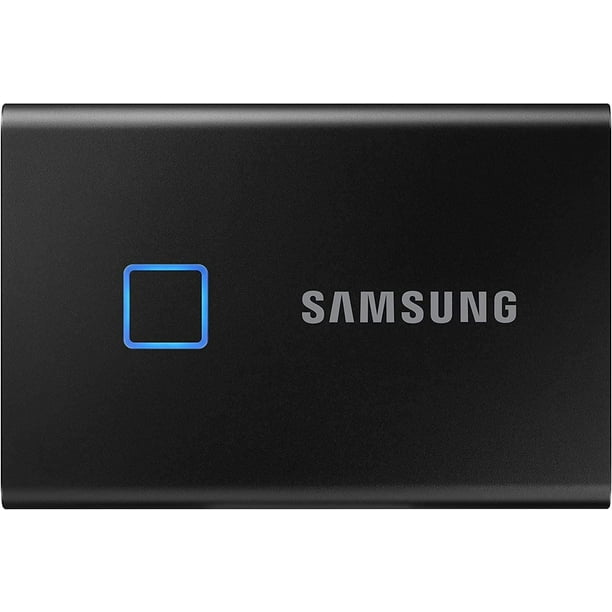 Samsung Portable SSD T7 TOUCH USB 3.2 1TB (Black) - Walmart.ca