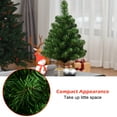 thumbnail image 3 of Gymax Artificial PVC Christmas Tree Small Holiday Season Home Decoration Decor 2Ft, 3 of 10