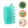 thumbnail image 5 of Cepillo de baño y exfoliante capilar de silicona con limpieza profunda y suave, agarre ergonómico y fácil, secado rápido., 5 of 5