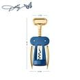 thumbnail image 6 of Dolly Parton Wing Corkscrew, Blue and Gold, 6 of 10