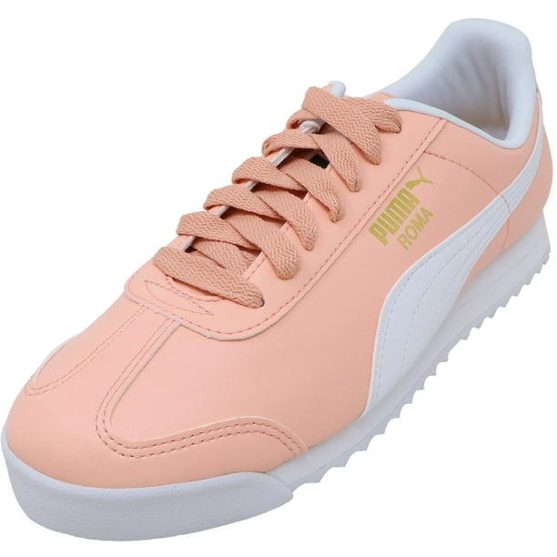 vingerafdruk noodzaak Onweersbui Puma Men's Roma Basic Peach Bud / White Ankle-High Sneaker - 8.5M -  Walmart.com