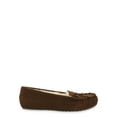 thumbnail image 4 of Secret Treasures Plush Lined Suede Moccasin Slipper (Women's), 4 of 6