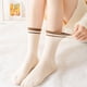 thumbnail image 5 of Calcetines para mujer Medias de otoño e invierno para mujer Medias de tubo medio para mujer Medias de primavera y otoño, 5 of 5