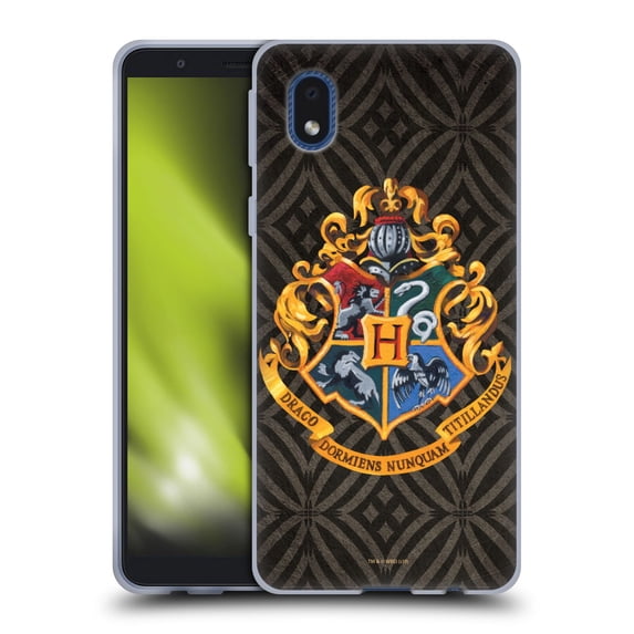 Head Case Designs Officially Licensed Harry Potter Prisoner Of Azkaban I Hogwarts Crest Soft Gel Case Compatible with Samsung Galaxy A01 Core (2020)