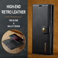 thumbnail image 2 of for Samsung Galaxy S23 Ultra Genuine Leather Wallet Case, Detachable 2 in 1 Split Leather Wallet Phone Cover,Magnetic Pouch Shell,Grey, 2 of 7