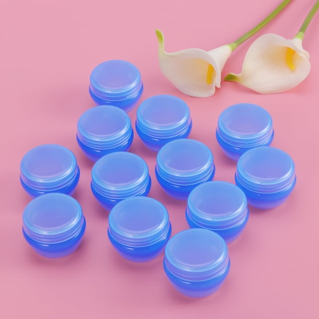 unbranded 12Ud Envases Para Cosméticos En Frascos Con Tapa Seguros Para Viaje Y Uso Diario