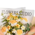 thumbnail image 3 of Ramo de flores de ganchillo Macarena amarillo ramo de flores, 3 of 8