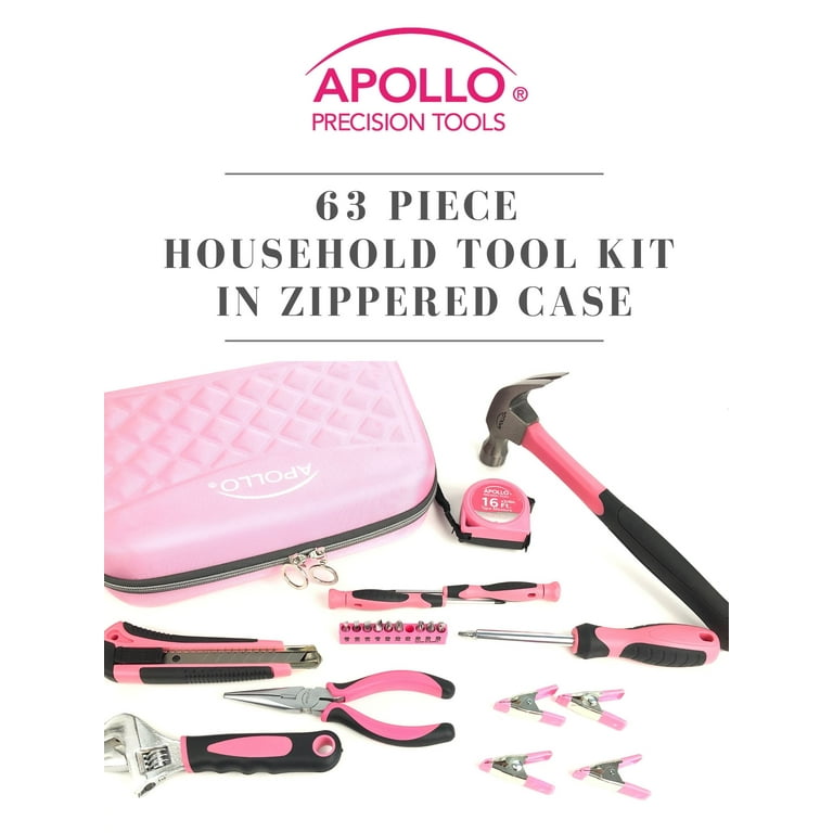 Apollo 56-Piece Auto Tool Kit in Zippered Case