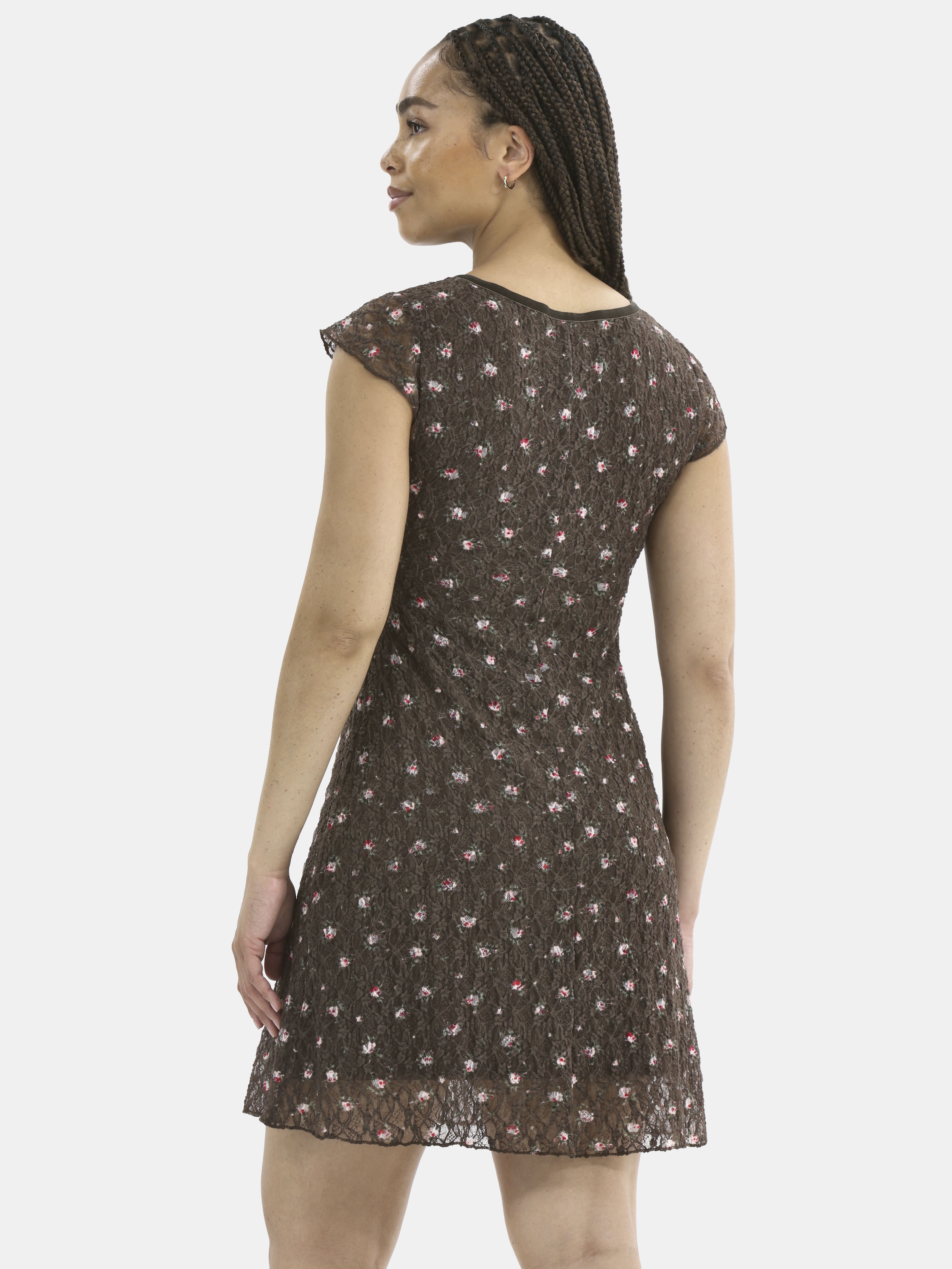 No Boundaries Lace Mini Dress, Women’s