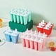 thumbnail image 4 of Molde para paletas, moldes para paletas, 4 piezas, moldes de silicona para paletas heladas, molde para paletas sin BPA, reutilizable, fácil liberación, para hacer paletas heladas (rojo) WD.WDQZL electrónico, 4 of 4
