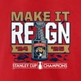 thumbnail image 4 of Men's Red Florida Panthers Back-To-Back Stanley Cup Champions Local T-Shirt, 4 of 4