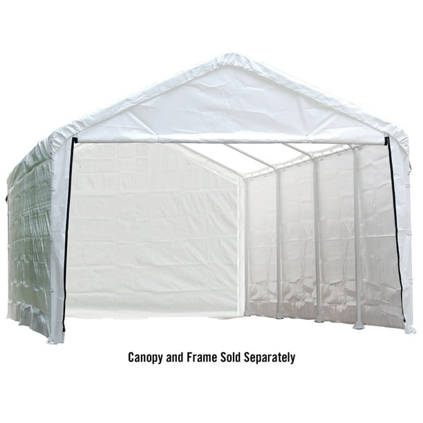 Canopy Enclosure Kit for the SuperMax 12ft. x 26ft. White (Frame and