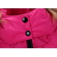 thumbnail image 6 of Infant Zipper Outerwear Kids Girls Boys Winter Warm Thick Hooded Down Coat Down Jackets Padded Overcoat New Fall Jackets Winter Outerwear Pinky 120, 6 of 8