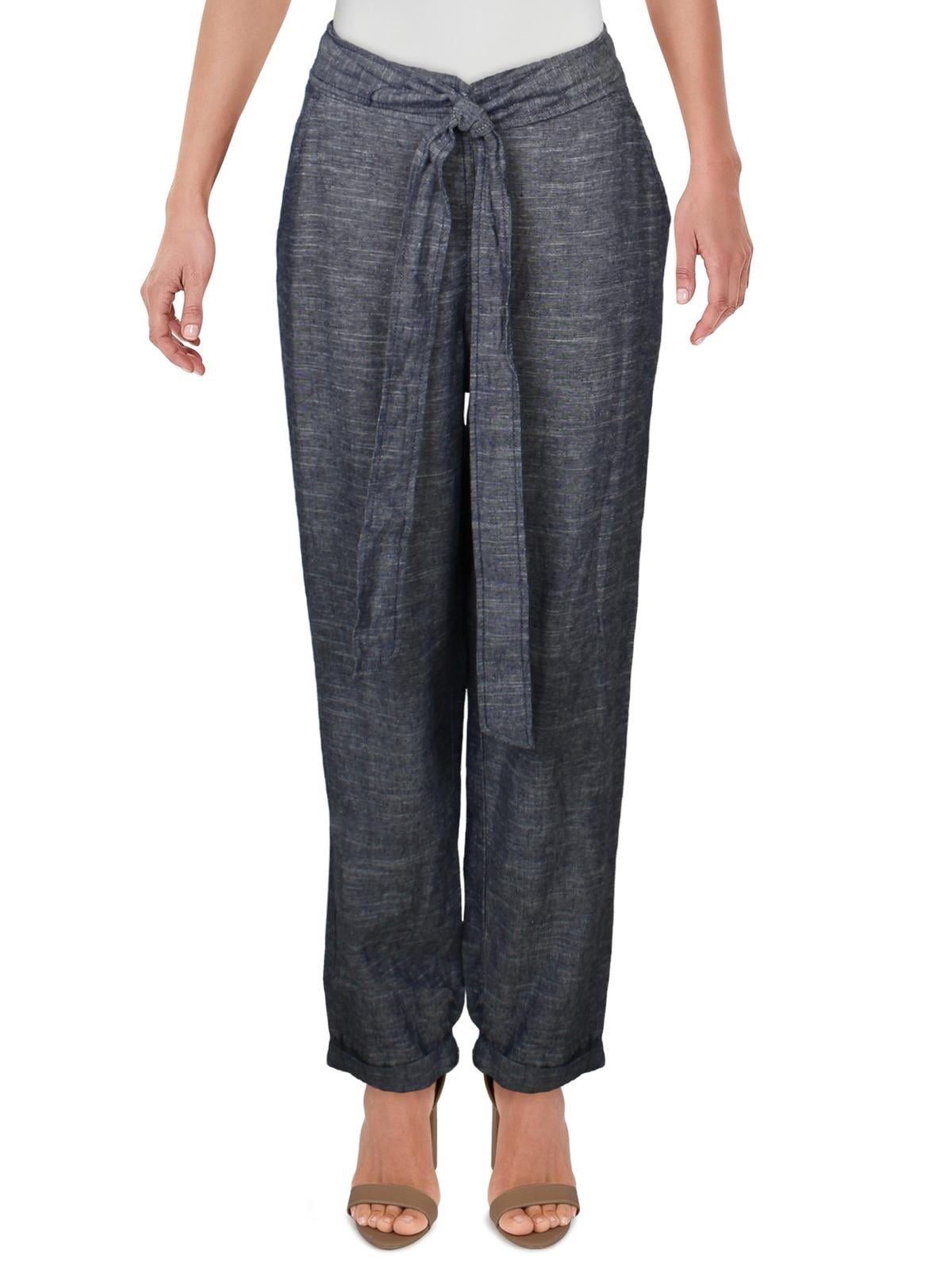 Max Studio Womens Heathered Belted 
