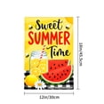 thumbnail image 4 of Sweet Summer Time Lemonade And Watermelon Garden Flag For Home Outdoor Garden Yard Decor 12x18 Inch, 4 of 5