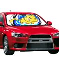 thumbnail image 2 of Windshield Sun Shade Foldable Car Front Window Sunshade For Car Suv Trucks Vans - Best Heat Shield Blocker Visor Cover Blocks Uv Rays And Keeps Your Vehicle Cool-Medium, 2 of 5