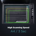 thumbnail image 6 of Plustek OpticSilm 2700 - High Speed Flatbed Scanner, 3sec Fast scan Speeds. Compact Design for Home and Home Office. Support Windows and Twain, 6 of 8