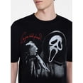 thumbnail image 4 of Ghostface x Scream Men's and Big Men's Graphic Tee with Embroidery, Sizes XS-5XL, 4 of 5