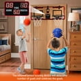 thumbnail image 5 of Ayieyill 2 Player Indoor Basketball Hoop for Kids, Mini Basketball Hoop for Door with 4 Balls, Basketball Toys for Boys Girls Bedroom Office, 5 of 7