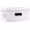 White, variant on Large Collapsible Storage Bin with Lid [1-Pack] Leather Fabric Foldable Storage Box Organizer Containes Basket Cube with Cover for Home Bedroom Closet Office