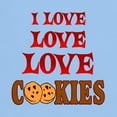 thumbnail image 3 of CafePress - Love Love Cookies Light T Shirt - Light T-Shirt - CP, 3 of 4