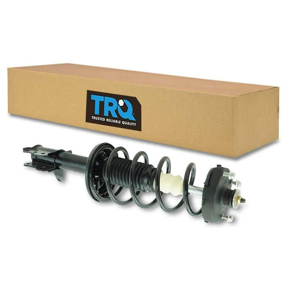 TRQ Rear Left Complete Strut & Coil Spring Assembly Drivers Side Fits Select 1999-2003 Mazda Protege