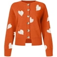thumbnail image 5 of Palato Women's Plus Size Tops,Fashion Women Long Sleeve Print Cardigan Autumn Casual Coat Blouse Top, 5 of 8