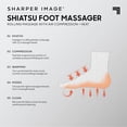 thumbnail image 4 of Masajeador de pies Sharper Image® Shiatsu con calor y compresión relajantes, 4 of 8