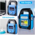 thumbnail image 3 of Carevas Lámpara portátil, en 1 linterna solar Buzhi a prueba de agua 3 en 1 Qisuo Siuke Re Able Usb Re Able, 3 of 8