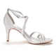 thumbnail image 3 of Sandalia DREAM PAIRS GIGI Plata Brillante Tacones de Aguja 7.5 cm de Tacón, 3 of 6