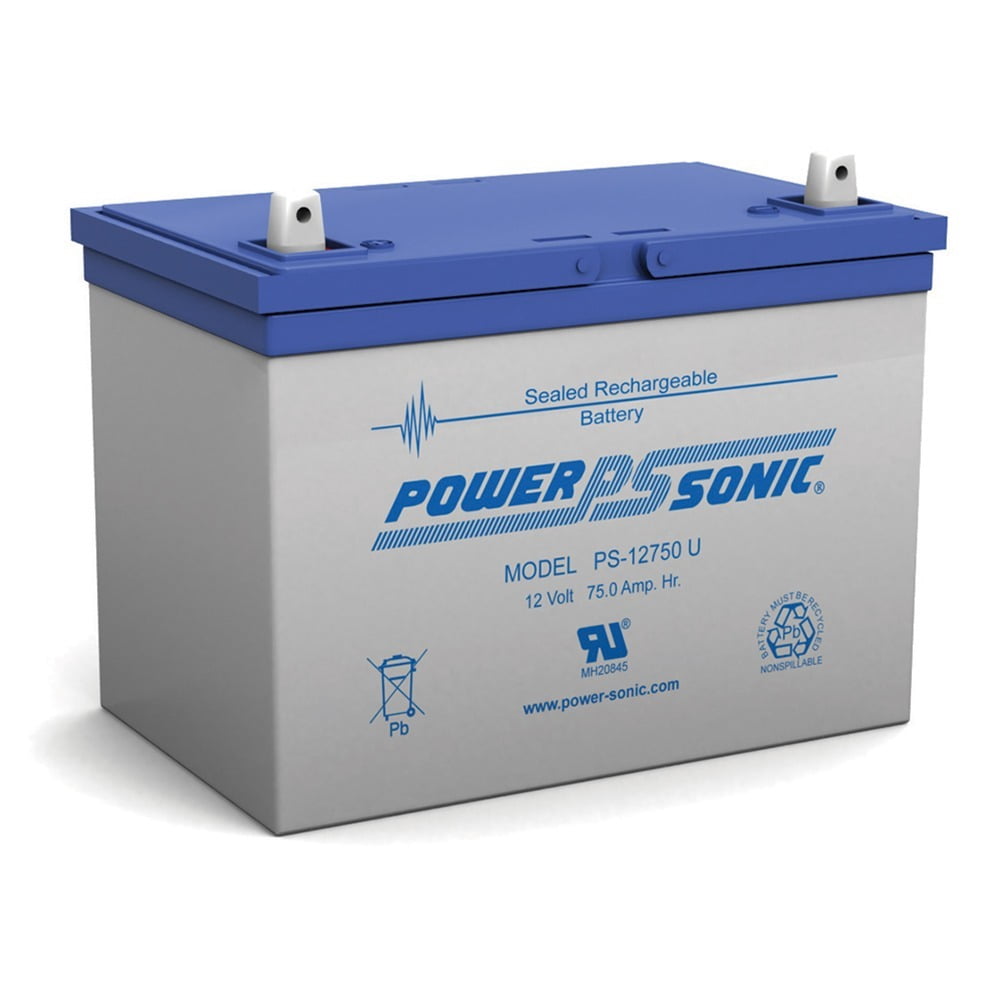 PS-12750U 12 Volt 75 AmpH SLA Battery 12v
