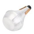 thumbnail image 4 of Aluminum Alloy & Cork Strips Practice Trumpet Mute Brasses Musical Instrument Part Accessory, 4 of 14