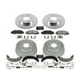 thumbnail image 3 of PowerStop Front and Rear Z23 Evolution Sport Brake Pad Rotor Drum and Shoe Kit Fits: FORD Select Models K15177DK, 3 of 10