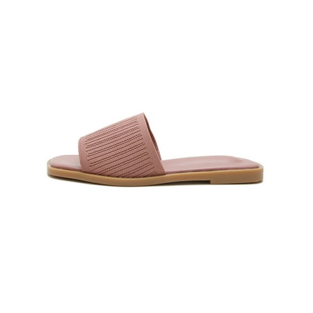 

Avamo Women House Non-slip Slip On Flat Sandal Ladies Indoor&Outdoor Lightweight Shower Slipper Comfortable Open Toe