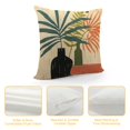 thumbnail image 4 of COMIO  Boho Throw Pillows,Boho Pillow Cover,Boho Sun Mountain Desert Landscape Plant  Throw Pillow Cover, Boho Throw Pillows For Bed,Boho Home Room Bedroom Decor, 4 of 5