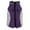 Purple, variant on Purple Dog Coat Winter Warm Jacket - Padded Vest with Built-In Harness, Reflective, Windproof, Zipper Closure for Cold Weather