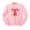 Pink, variant on Cute Candy Canes Sweatshirt Unisex Large White