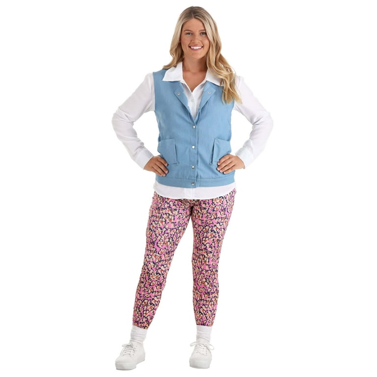 open lace back dress Back to the Future Part III Marty McFly Top Pants Full Set Party Carnival  Halloween Cosplay Costume main image 1