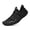 Black, variant on AUXDIQ Water Shoes Women Men Quick Dry Aqua Shoes Barefoot Beach Swim Shoes