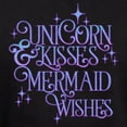thumbnail image 3 of CafePress - UNICORN KISSES And MERMAID WISHES Sweatshirt - Pullover Hoodie, Classic, Comfortable Hooded Sweatshirt, 3 of 4